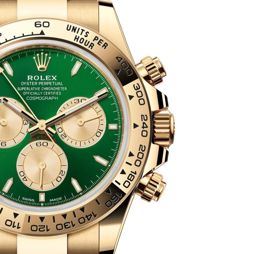 Rolex Daytona 126508 "Yellow Gold Green"